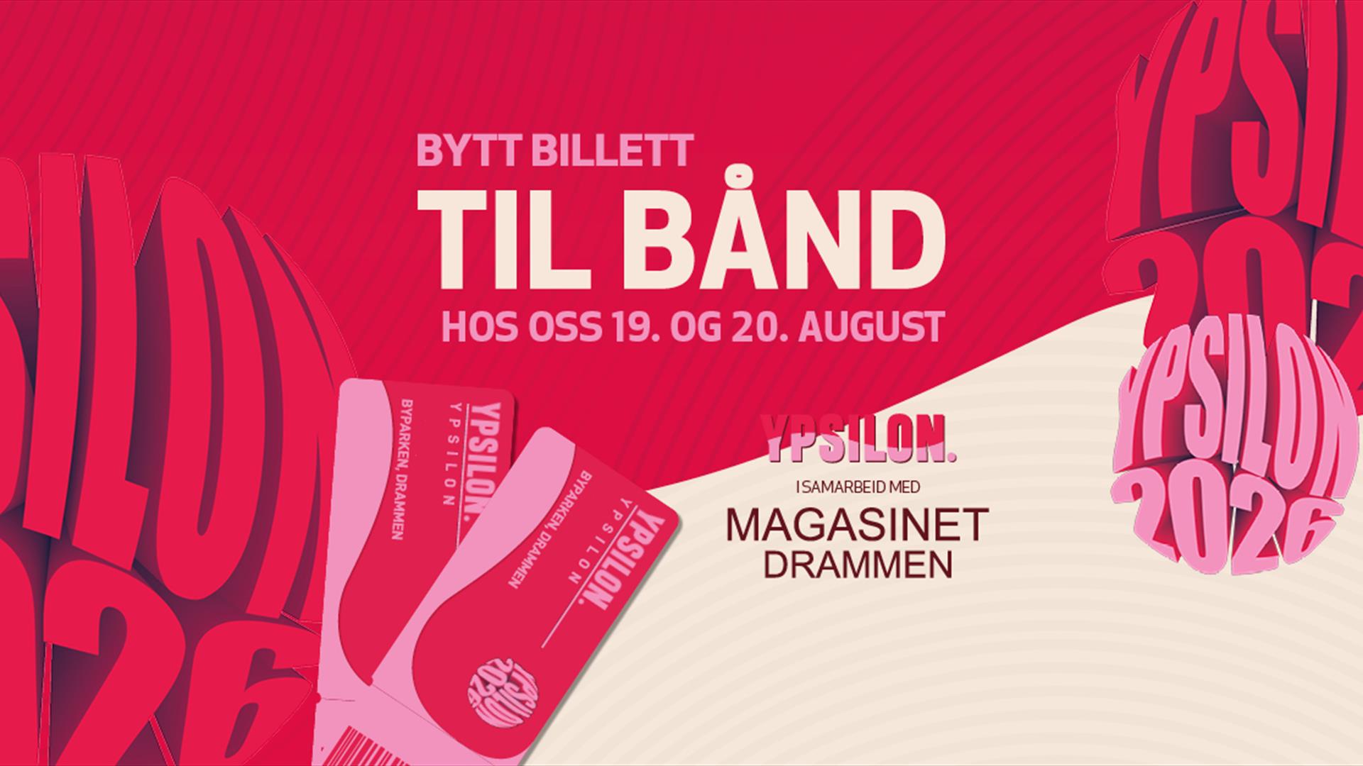 Bytt bilett til bånd