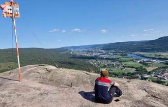 Utsikt fra Knabben (Foto Silje Maurtveten)