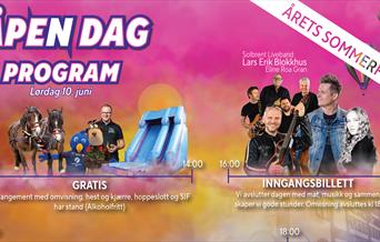 Program Åpen dag hos Aass Bryggeri