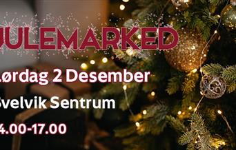 Velkommen til Julemarkedet i Svelvik