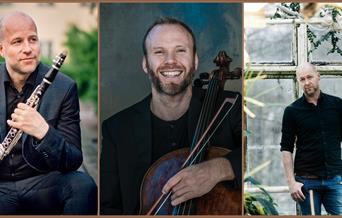 Bjørn Nyman, klarinett, Sveinung Bjelland, klaver, Audun Sandvik, cello