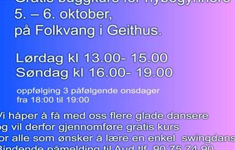 Ledige plasser, meld dere på.
