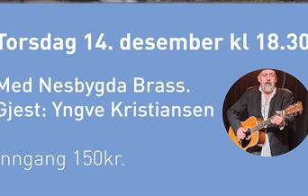 Nesbygda Brass spiller i Nesbygda kirke