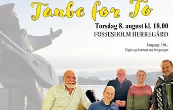 Taube for to på Fossesholm Herregård
