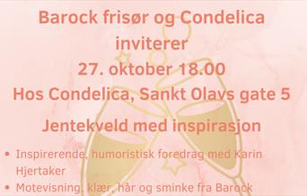 Barock og Condelica inviterer!