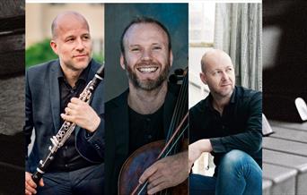 Bjørn Nyman, klarinett, Sveinung Bjelland, klaver, Audun Sandvik, cello