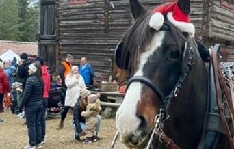 Julestemning på Spiralen