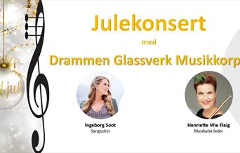 Julekonsert med Drammen Glassverk Musikkorps