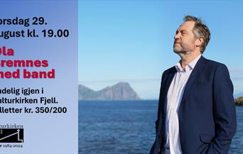 Ola Bremnes med band i Kulturkirken Fjell