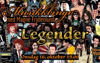 Musikkbingo med Magne Frydenlund