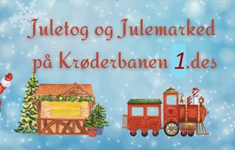 Juletog og julemarked på Krøderbanen søndag 1. desember