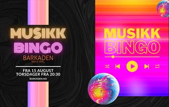 Musikkbingo på Barkaden hver torsdag