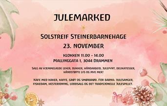 Julemarked Solstreif Steinerbarnehage