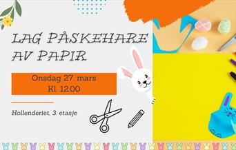 Lag påskehare av papir
