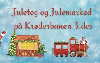 Søndag 3. desember blir det juletog og julemarked på Krøderbanen
