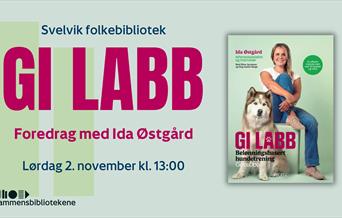 Omslag av bok "Gi labb" av Ida Østgård