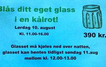 Blås ditt eget glass i en kålrot!