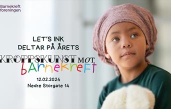 Kroppskunst mot barnekreft