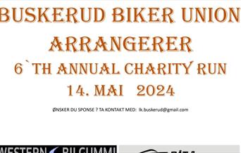 Buskerud Biker Union, 6. Charity Run
