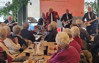 The Steel Chords på Aktivitetskaféen.