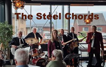 The Steel Chords på Solberg Pub og Bistro. Foto: Monita Zissis.