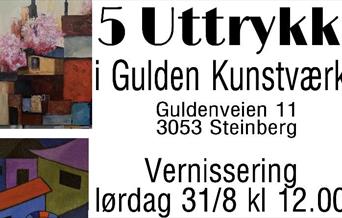5Uttrykk maleriutstilling Gulden Kunstværk