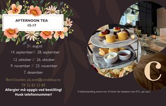 Afternoon tea på Condelica
