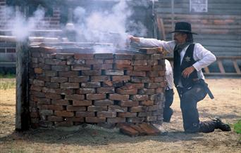 Westernshow i "Deadwood City"