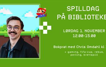 Spilldag på biblioteket!