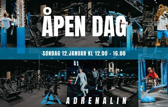 Åpen dag Adrenalin Drammen 12.januar
