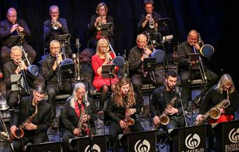Buskerud Storband på Lier Kulturscene