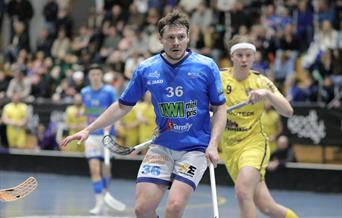 NOR 92's Matias Palm (bildet) er klar for å yte sitt beste i den første kampen i 2025 mot de suverene serielederne Slevik.