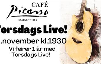 Vi feirer 1 år med torsdags live!