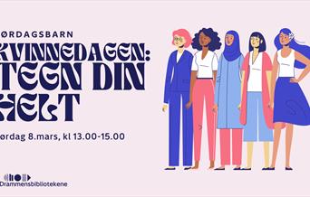 Kvinnedagen - tegn din helt