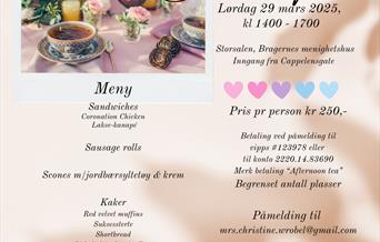 Invitasjon til Afternoon Tea
