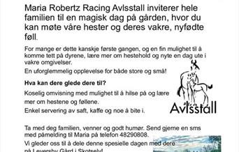 Åpen Føllgård 15.juni 12-15