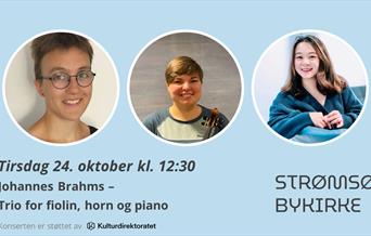 Brahms horntrio i Strømsø bykirke