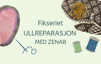 Velkommen til kurs i ullreparasjon på Drammensbiblioteket