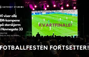05.07. Fotball-EM hos Gateway Studios!