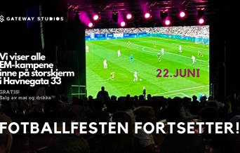 Fotballfesten fortsetter hos Gateway Studios!