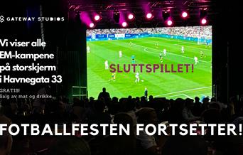 02.07. Fotball-EM hos Gateway Studios!