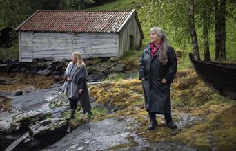 Sinikka Langeland og Anne Marit Jacobsen