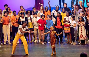 Et sprudlende show! Foto Tor Høvik, BT