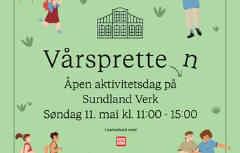Vårspretten 11. mai kl. 11-15
