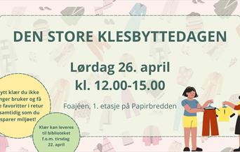 Plakat: Den store klesbyttedagen