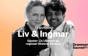 Liv Ullmann og Dheeraj Akolkar