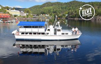 Elvecruise med MS Drammen og Drammen Guideforening
