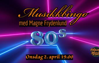 Musikkbingo med Magne Frydenlund