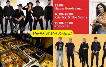 Musikk & Mat Festival på Pavarotti