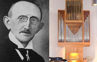 Per Steenberg, og orgelet i Mjøndalen kirke